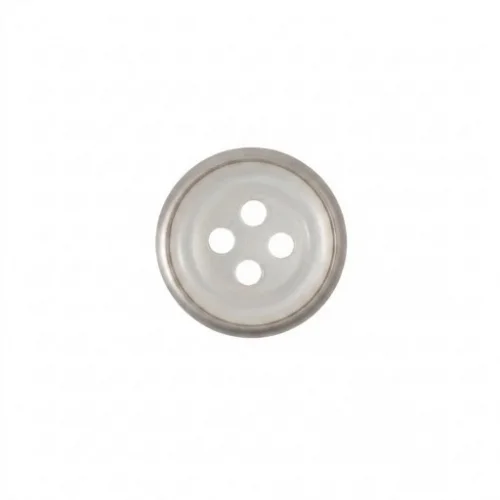 9.5 Mm Prong Snap Button With Button Design Marble Pearl Cap Part Long - Mat Free Nikel