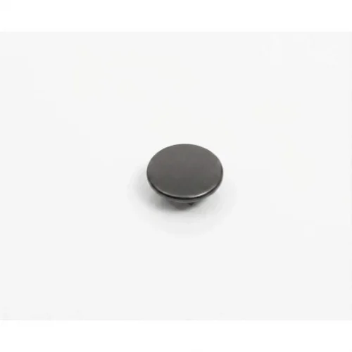 11.5 Mm Prong Snap Button Flat Cap Part - Siyah Free Nikel