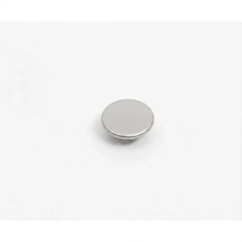 11.5 Mm Prong Snap Button Flat Cap Part - Mat Free Nikel