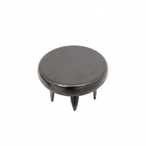 11.5 Mm Coin Cap Prong Snap Button Parça Klikıt Çıtçıt - Siyah Free Nikel