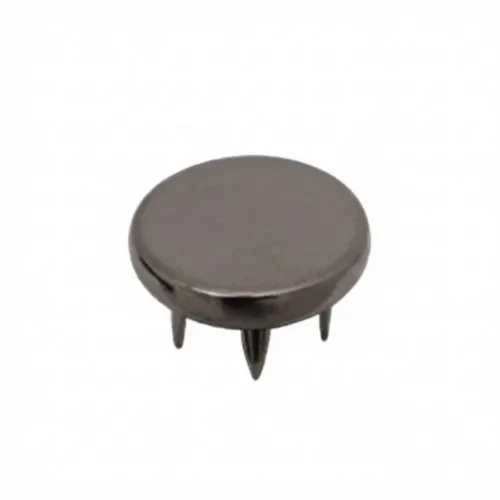 11.5 Mm Coin Cap Prong Snap Button Parça Klikıt Çıtçıt - Siyah Nikel*