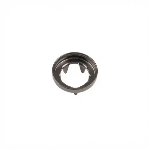 11.5 Mm Prong Snap Button Open Prong - Siyah Nikel*