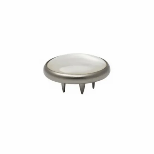 15 Mm Prong Snap Button Transparent Pearl Cap Part - Kalay