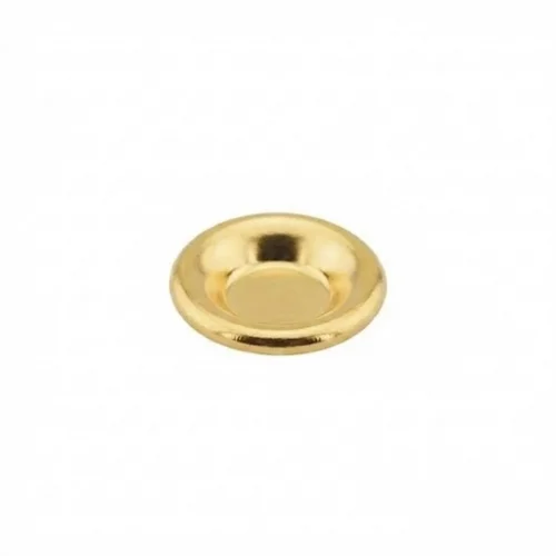 10.5 Mm Prong Snap Button Washer Part - Sıcak Sarı Free Nikel