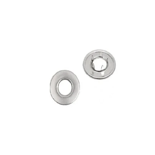16 Mm Prong Snap Button Hollow Cap Part (10.5 Mm Kesicili) - Free Nikel