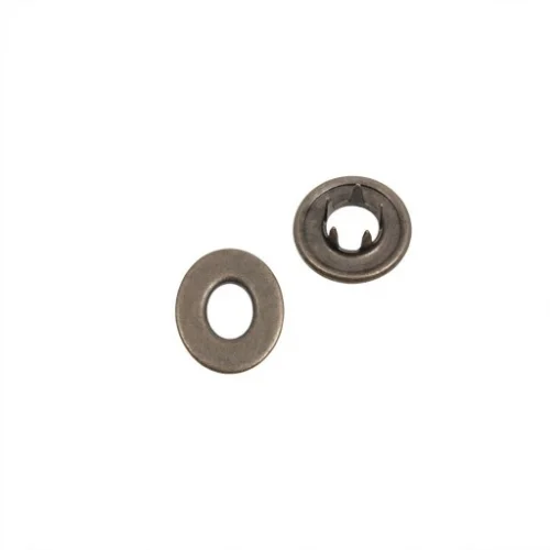 16 Mm Prong Snap Button Hollow Cap Part (10.5 Mm Kesicili) - Kalay Oksit