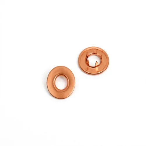 16 Mm Prong Snap Button Hollow Cap Part (10.5 Mm Kesicili) - Bakır