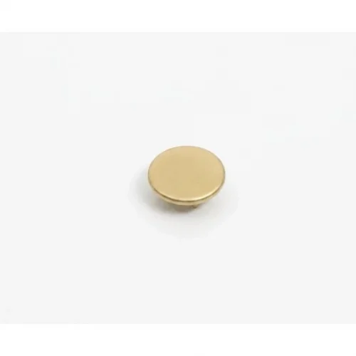 16 Mm Prong Snap Button Flat Cap Part (10.5 Mm Kesicili) - Ham