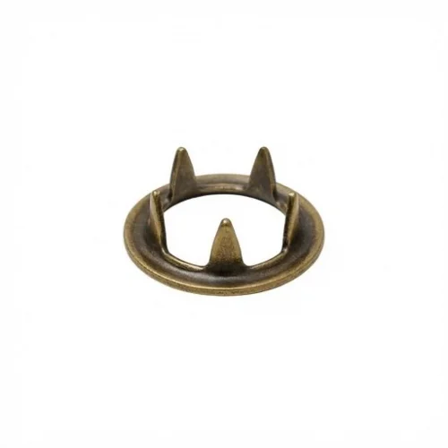 11.5 Mm Prong Snap Button Prong Part - Antik Sarı