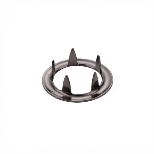 11.5 Mm Prong Snap Button Long Prong Part - Siyah Free Nikel