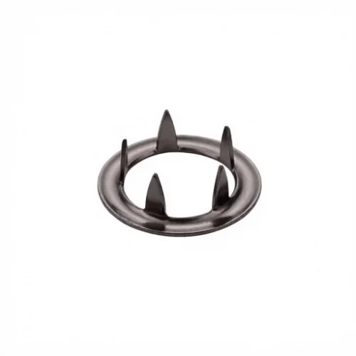 11.5 Mm Prong Snap Button Long Prong Part - Siyah Nikel*