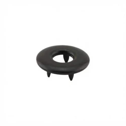 21 Mm Prong Snap Button Hollow Cap Part - Avrupa Siyah Oksit