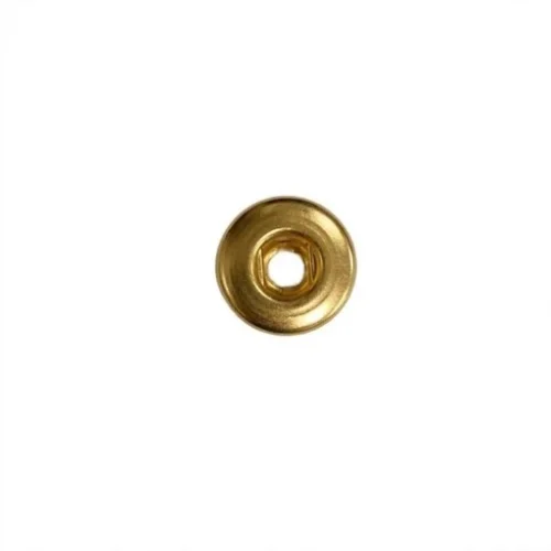 10 Mm Spring Snap Button Socket Part Vt2 Plain Logo - Sıcak Sarı Free Nikel