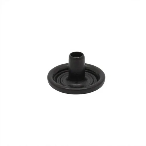 10 Mm Spring Snap Button Post Part With Capped Vt2 - Avrupa Siyah Oksit