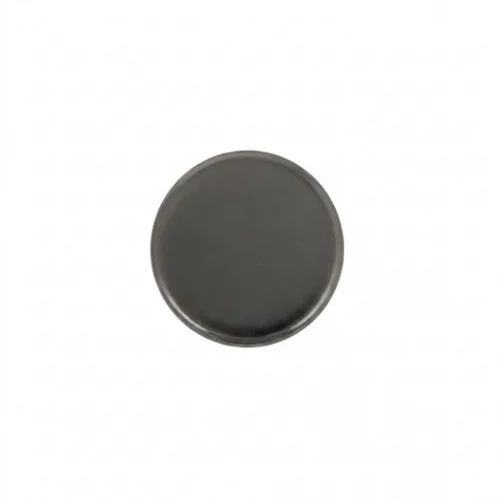 11.5 Mm Spring Snap Button Coin Cap Part - Siyah Nikel*