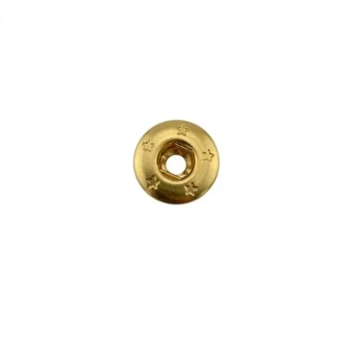 9.2 Mm Spring Snap Button Socket Part Vt2 - Sıcak Sarı Free Nikel