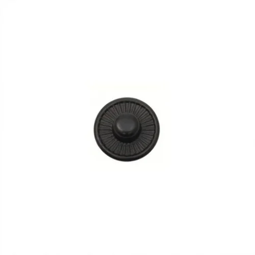 9.2 Mm Spring Snap Button Stud Part Vt2 - Avrupa Siyah Oksit