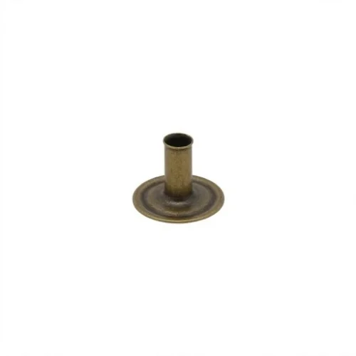 9.2 Mm Spring Snap Button Post Part Vt2 - Antik Sarı
