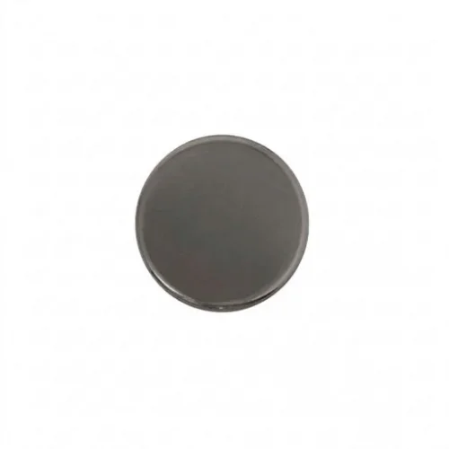 14 Mm Spring Snap Button Coin Cap Part - Siyah Free Nikel