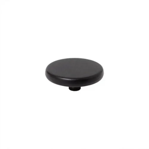15 Mm Spring Snap Button Coin Cap Part - Avrupa Siyah Oksit