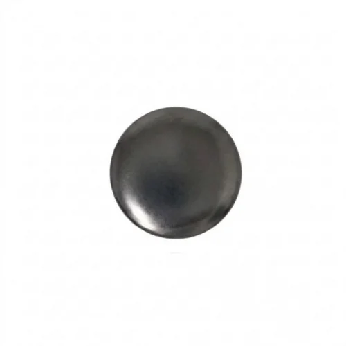 17 Mm Spring Snap Button Cap Part - Siyah Nikel*