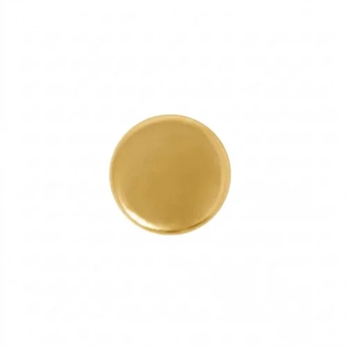 17 Mm Spring Snap Button Cap Part - Sıcak Sarı Free Nikel