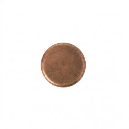 17 Mm Spring Snap Button Cap Part - Bakır Oksit