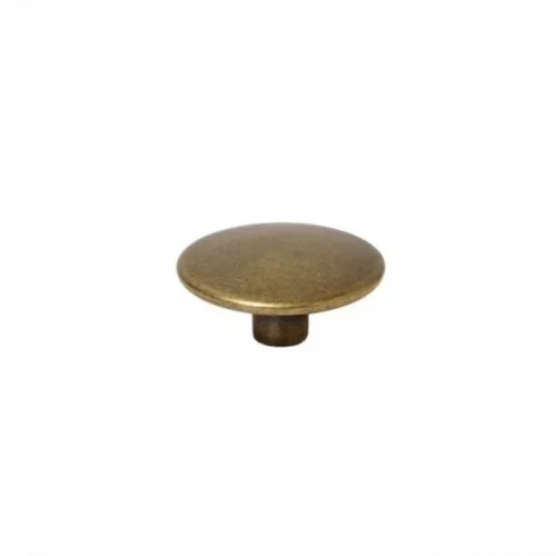 30 Mm Spring Snap Button Cap Part - Antik Sarı