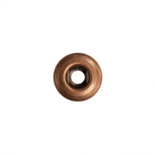 Spring Snap Button Socket Part Plain Logo - Bakır Oksit