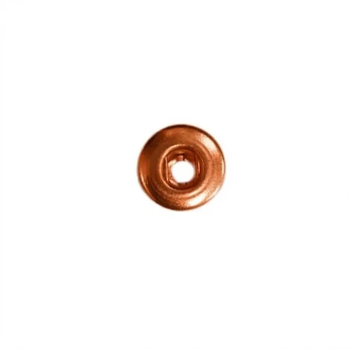 Spring Snap Button Socket Part Plain Logo - Bakır