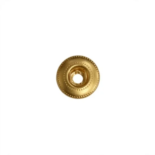 Spring Snap Button Socket Part Standart (Dots Socket Logo) - Sıcak Sarı Free Nikel