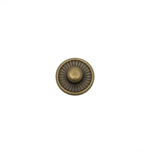 Spring Snap Button Stud Standart - Antik Sarı