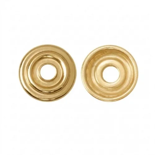 Spring Snap Button Washer Part - Sıcak Sarı Free Nikel