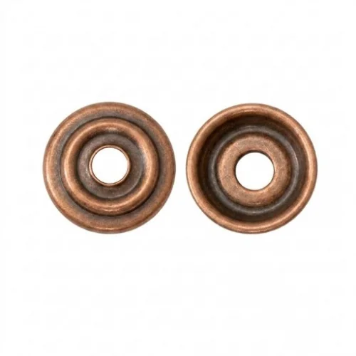 Spring Snap Button Washer Part - Bakır Oksit