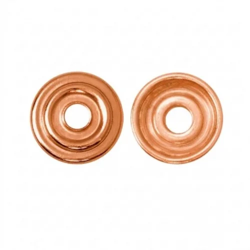 Spring Snap Button Washer Part - Bakır