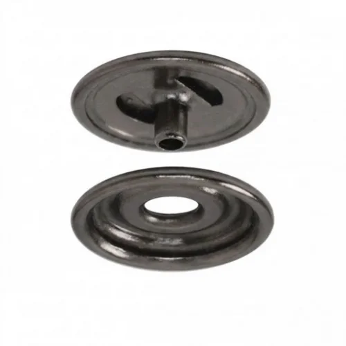 Spring Snap Button Washer Part - Siyah Free Nikel