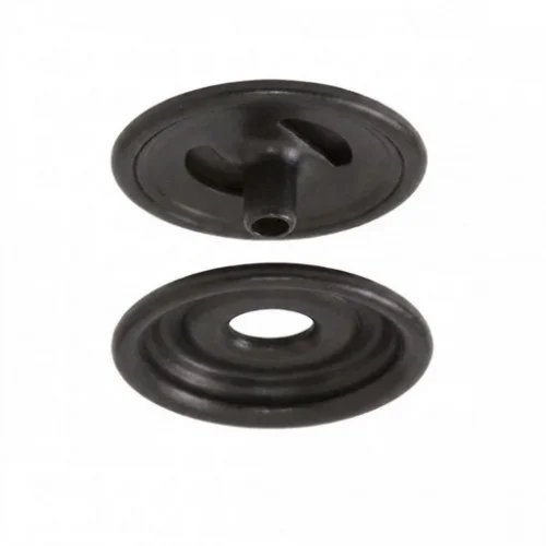 Spring Snap Button Washer Part - Avrupa Siyah Oksit
