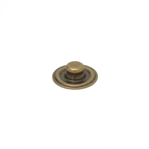 Caas 120 Flat Type Spring Snap Button Stud Part - Antik Sarı