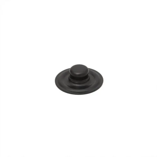 Caas 120 Flat Type Spring Snap Button Stud Part - Avrupa Siyah Oksit