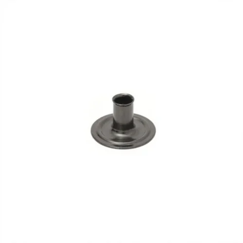 Caas 120 Flat Type Spring Snap Button Post Part - Siyah Free Nikel