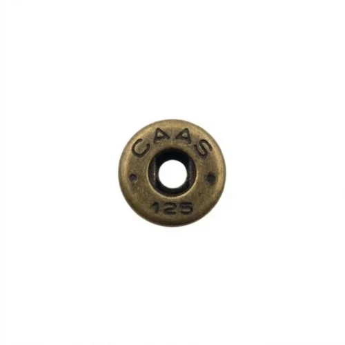 Caas 125 Flat Type Spring Snap Button Socket Part - Antik Sarı