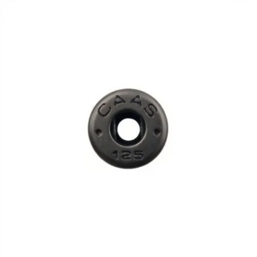 Caas 125 Flat Type Spring Snap Button Socket Part - Siyah Nikel*