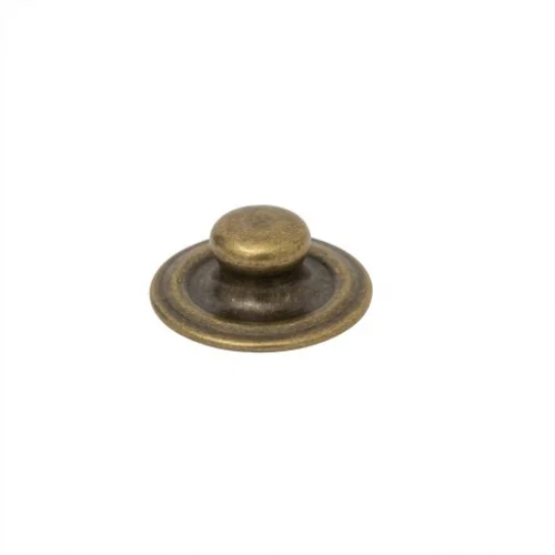 Caas 125 Flat Type Spring Snap Button Stud Part - Antik Sarı