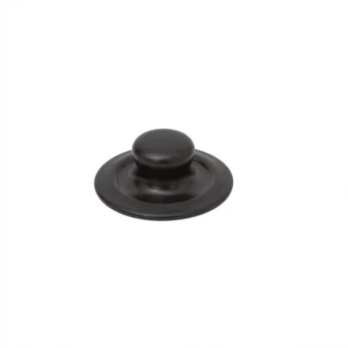 Caas 125 Flat Type Spring Snap Button Stud Part - Avrupa Siyah Oksit