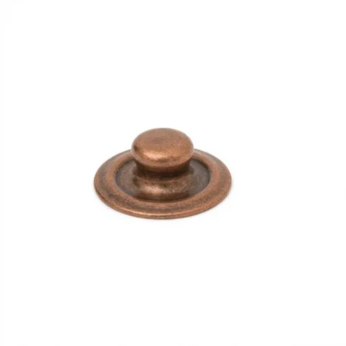 Caas 125 Flat Type Spring Snap Button Stud Part - Bakır Oksit