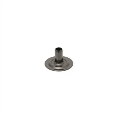 Caas 125 Flat Type Spring Snap Button Post Part - Siyah Free Nikel