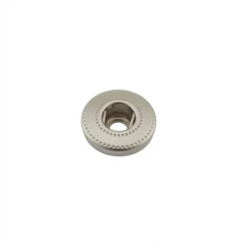 Alfa Spring Snap Button Socket Part (Dots Logo Socket) - Mat Free Nikel