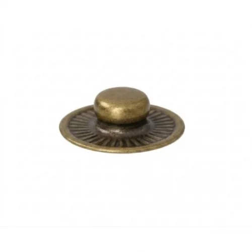 Alfa S Spring Snap Button Stud Standart - Antik Sarı