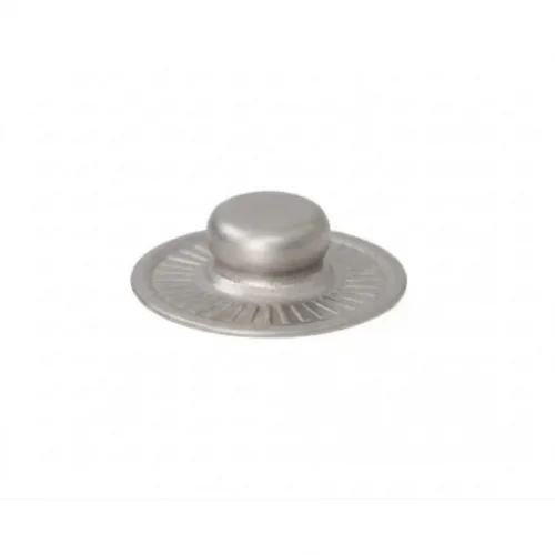 Alfa S Spring Snap Button Stud Standart - Mat Free Nikel