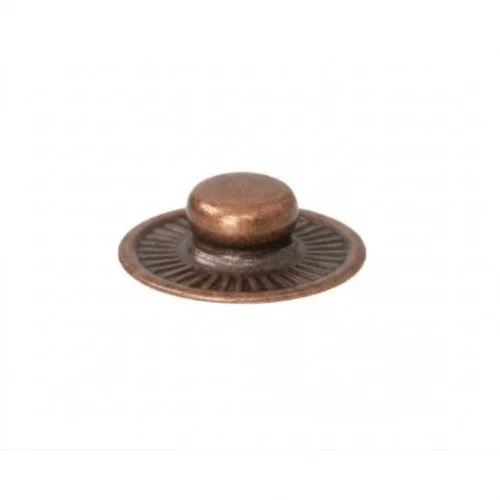 Alfa S Spring Snap Button Stud Standart - Bakır Oksit